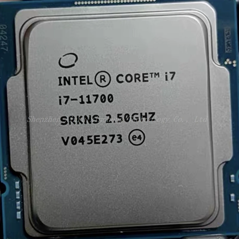 Core i7 11700 2.5GHz Eight-Core 16-Thread CPU Processor L3=16MB 65W LGA 1200 I7-11700