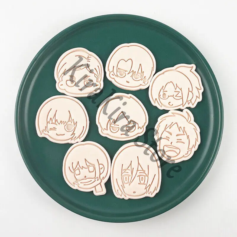 

Mikasa.Ackerman Baking Tool Attack on Titan Anime Eren Jaeger Loveliness Cookie Biscuit Cosplay Levi Ackerman Mould Bakings Gift