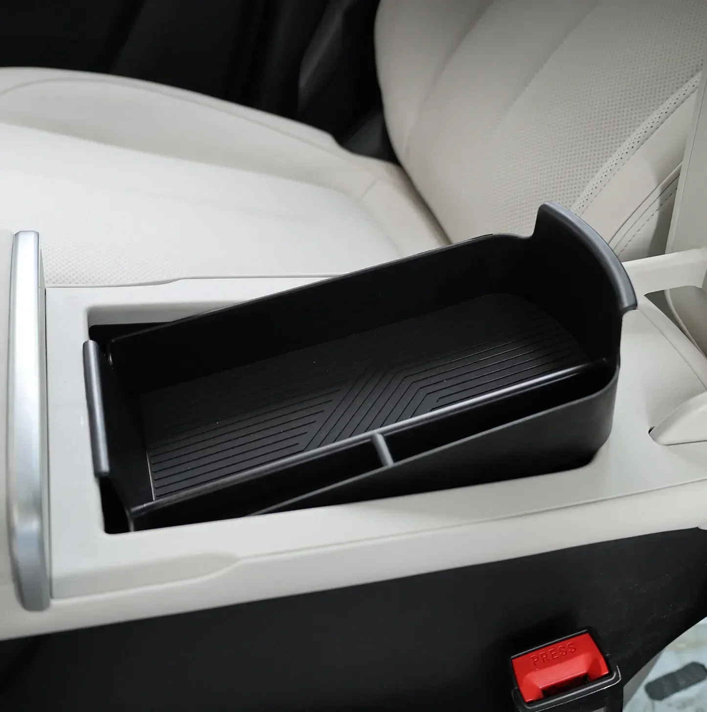For Changan NEVO Q05 2026 Car Center Console Armrest Storage Box ABS Armrest Organizer Box Car Interior Tidying Accessories detail image 9