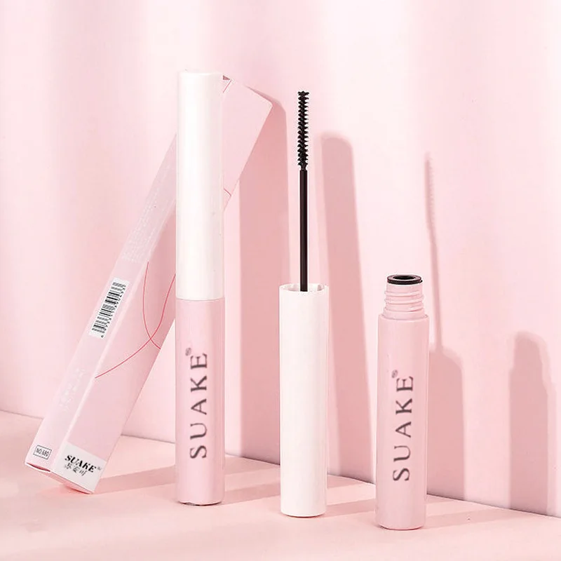 1PCS Powder Tube Thin Head Eye Black Small Brush Head Thick Long Curly Not Easy To Get Dizzy Not Easy To Take Off Makeup