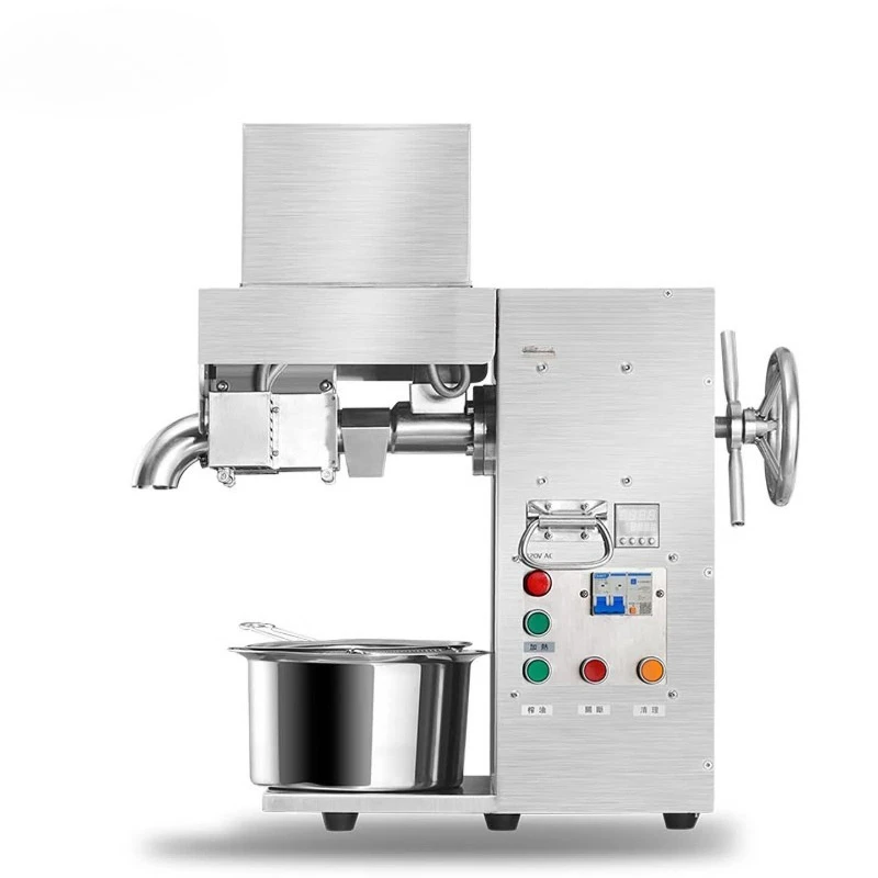 Household stainless steel oil press Commercial automatic press