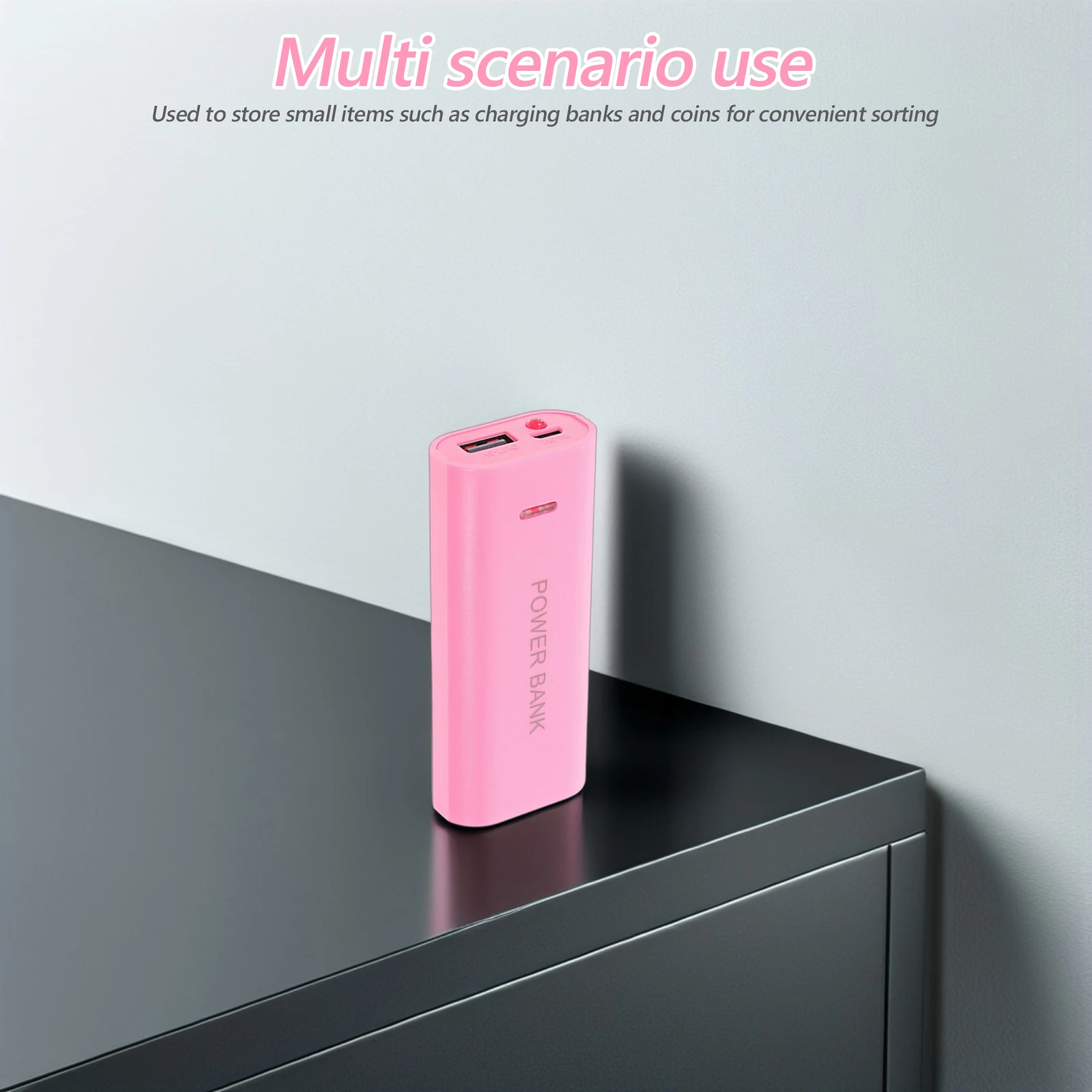 

1Pcs Durable Plastic Money Box For Secret Cash Storage Mini Organizer With Sealed Design For Travel And Business