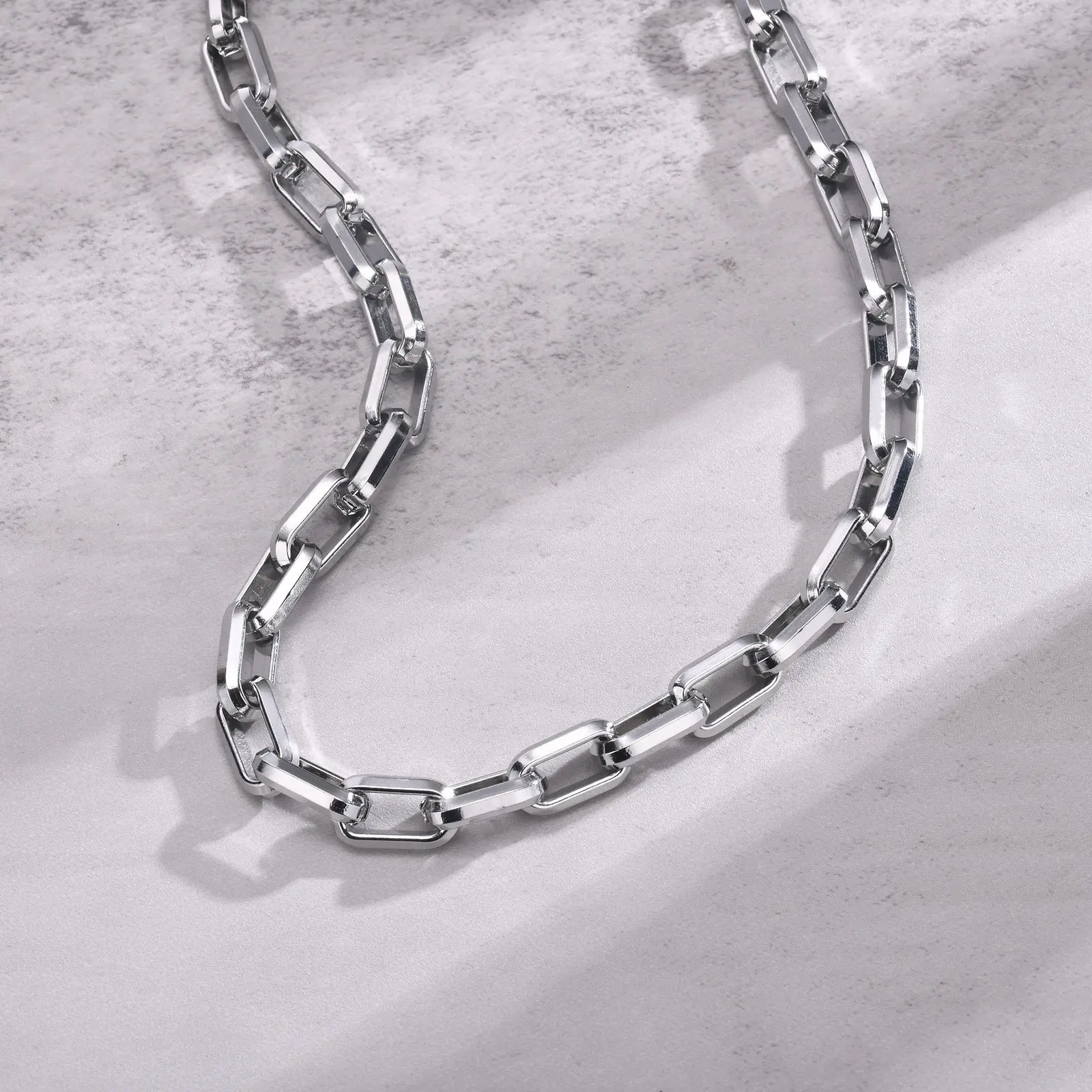 9.5mm Thick Stainless Steel Ba - Men Accessories Chain And Bracelet review and price