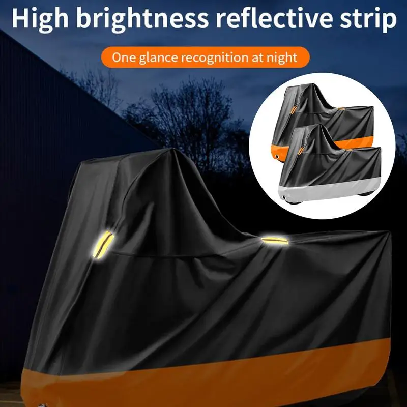 

Motorcycle Thick 190T Waterproof Universal Outdoor Uv Electric Bike Protective Motorbike Dust Rain Sunshade Cover Daily Use