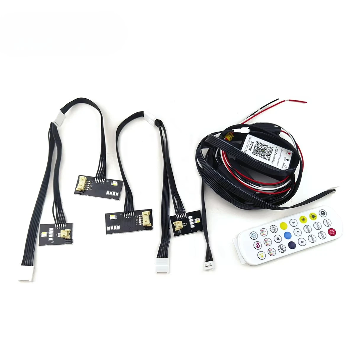 With Heat Sinks Daytime Running Light Color Changing LED RGBW DRL Modules For BMW M3 M4 F32 F36 F80 F82 LCI