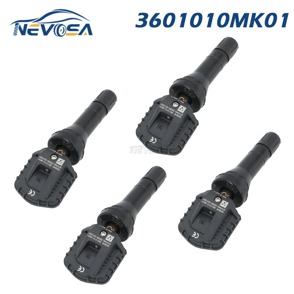 NEVOSA 3601010 MK01 Czujnik ciśnienia w oponach TPMS do ChangAn CS55 EADO EV460 OuShang X70A Raeton CC UNI-T UNI-V Avatr 11 433 MHz