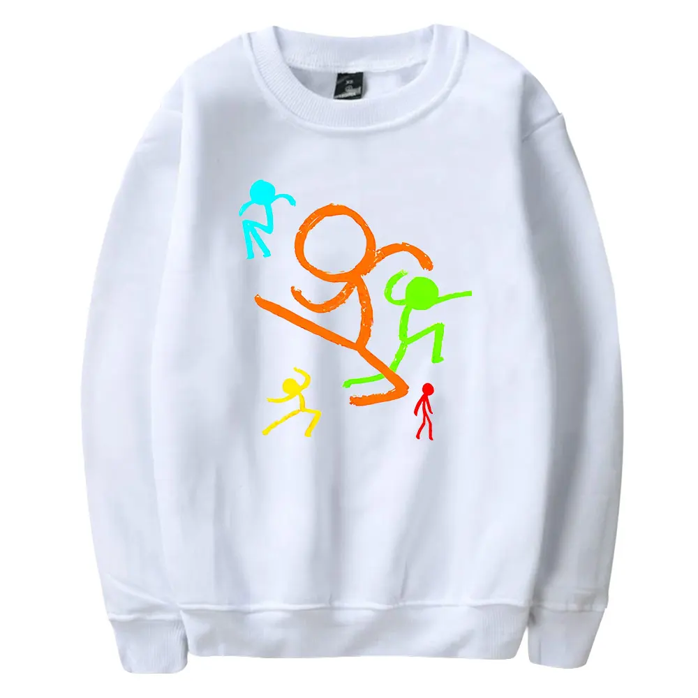 Alan Becker Merch Young Youtuber Crewneck Long Sleeve Sweatshirts Harajuku Streetwear Women Men's Clothes