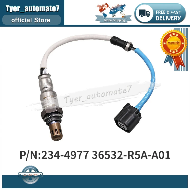 

For 2014 Honda CR-V L4 2.4L 234-4977 36532-R5A-A01 1Pcs Downstream Lambda Oxygen O2 Sensor