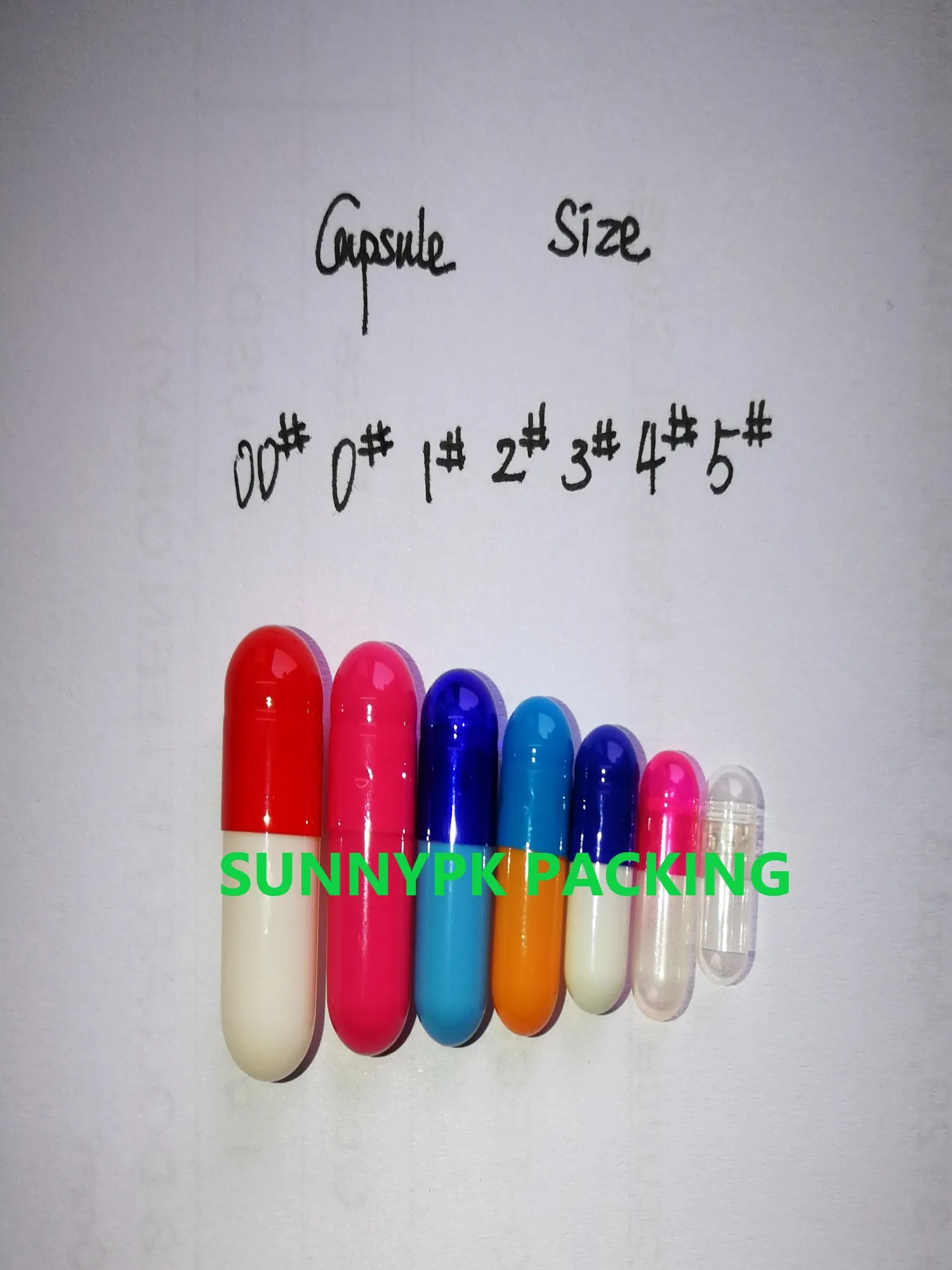 Size 1 Joined Capsules,100pcs/Bag! All Kinds of Colored Empty Gelatin Capsule,Empty Capsule,Capsule Shell,Capsule Case,Pill