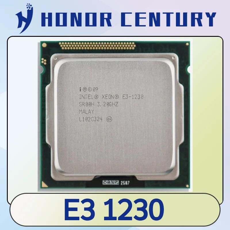 used Xeon E3 1230 3.2GHz Quad-Core LGA 1155 CPU Processor