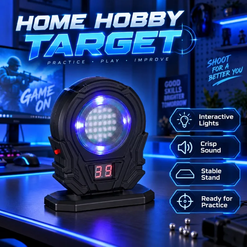 Home Entertainment Sensing Target Digital Score Screen Sturdy Construction Hobby Parts
