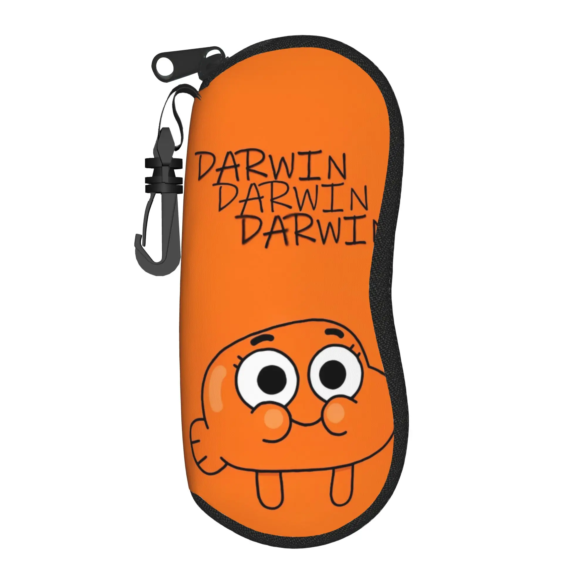 darwin Gumballs cartoon anime  Accessories Glasses Case for Girls Printing Sunglasses Storage Box Protector Eyeglasses Box
