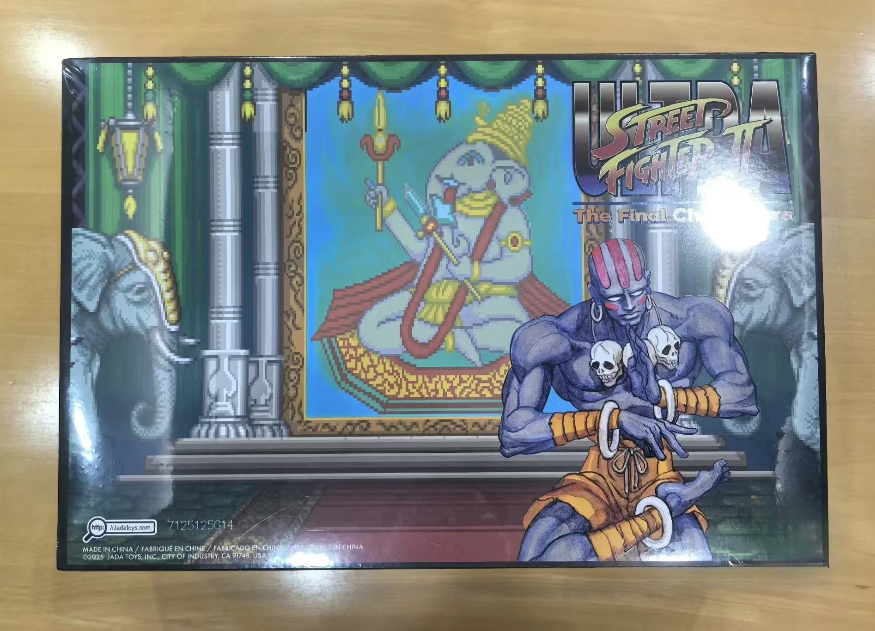 Nuevos juguetes de JADA figura de Anime Dhalsim SDCC 1/12 figura de acción JADA Dhalsim Street Fighter estatua coleccionable modelo juguete muñeca regalos