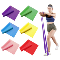 Yoga Pilates Resistance Band Fitness Elastic Resistance Bands Training Stretching Pilates Crossfit Workout Gym Equipment