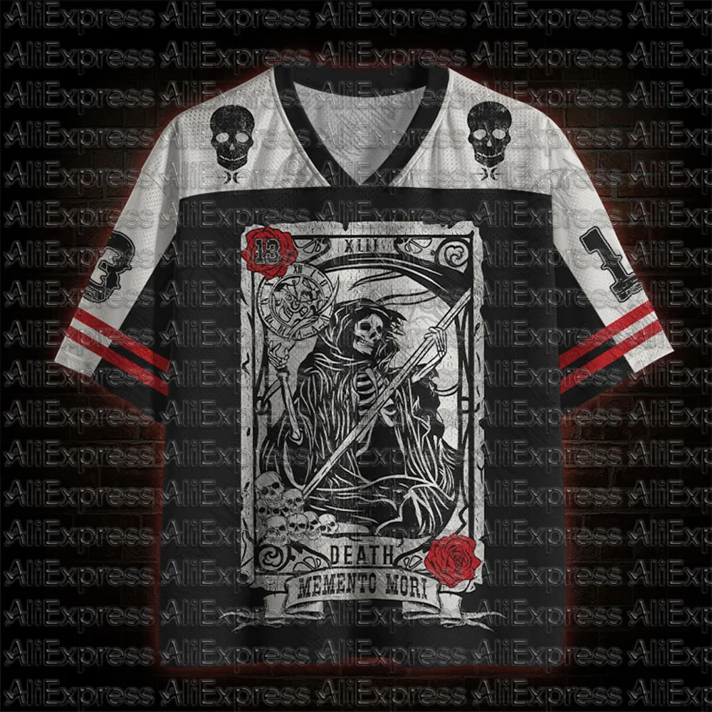 2026 New Movie Sports Fashion Adult and Children's Short Sleeve V-neck Street Eye Clothing Gothic Style Horror Fans Gift view 2