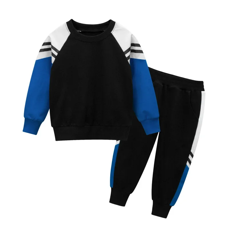 

Autumn Kids Clothes Baby Boy Tracksuit Sets Toddler Girl Cotton Sweatshirts+Pants 2 Pcs Sport Suits Pullover Set Children Outfit