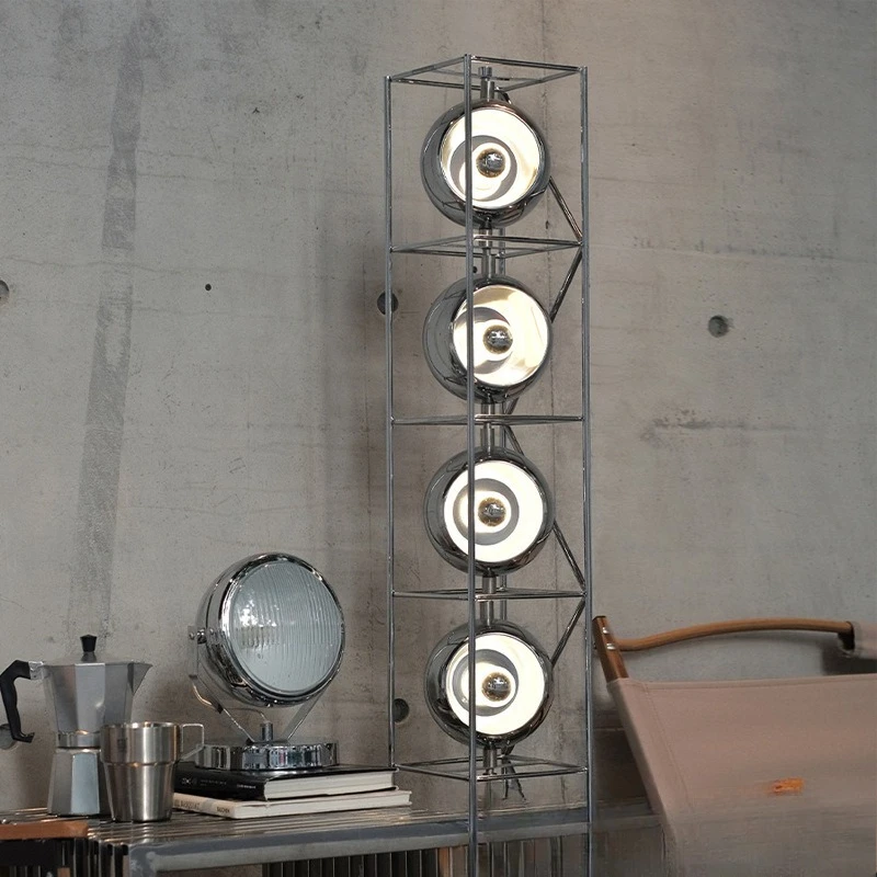 

Vintage Lighting Living Room Floor Light Bedroom Creative Art Vertical Ambient Light