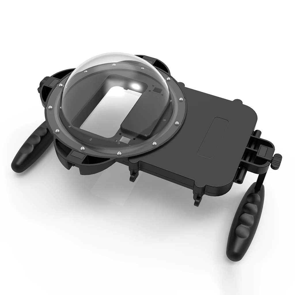 1/2-1/2 Zoll Universal Smartphone Tauch gehäuse Gehäuse Griff Griff HD Licht übertragungs filter für Kuppel Handy 3m wasserdicht – Detail 2