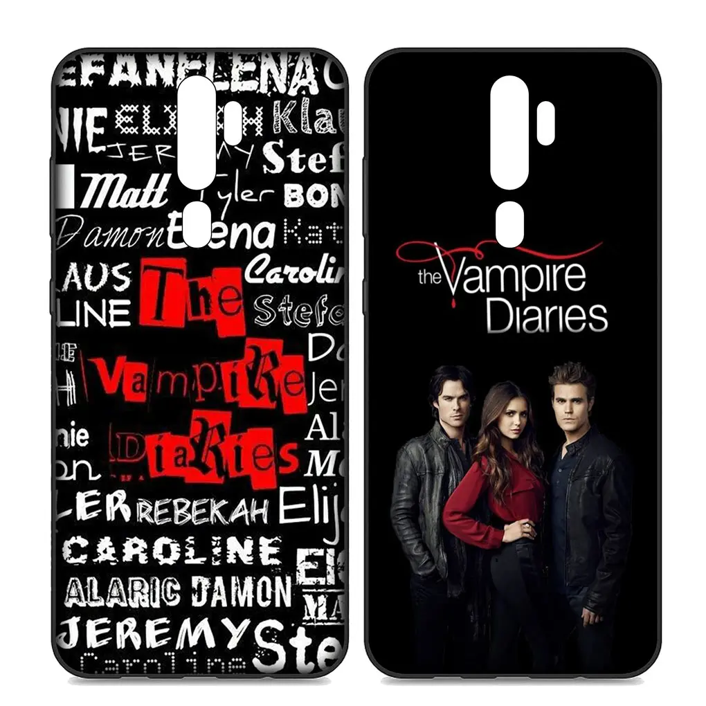 The Vampires D-Diaries TV Silicone Phone Casing for Xiaomi Redmi Note 9 8 11 Pro 4G 5G 9S 11S 9A 9C NFC 9T 8A Cover Case