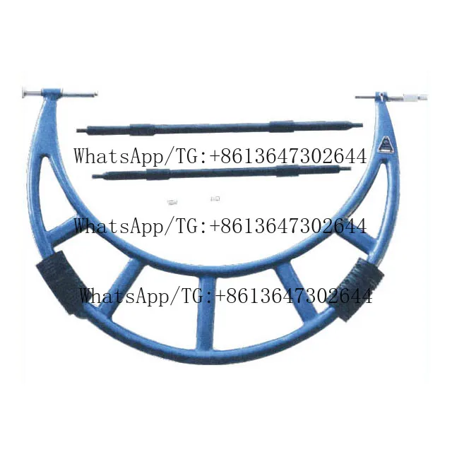 361-400A 300-400mm Adjustable Anvil Big Mechanical Outside Micrometer