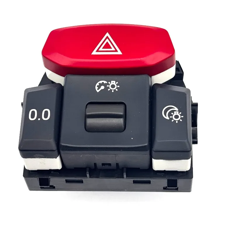 for Scania L P G R S-Series 2016- Spare Truck Parts  2095860 Hazard Lamp Light Warning Indicator Switch Button