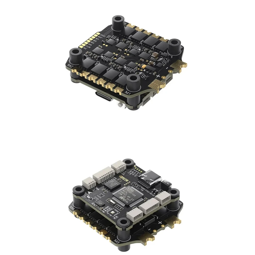 

GEPRC TAKER F722 BLS 65A V2 STACK Equipped with 65A 4IN1 ESC F722 Flight Control Data Analyze Record Flight Data for FPV Drone