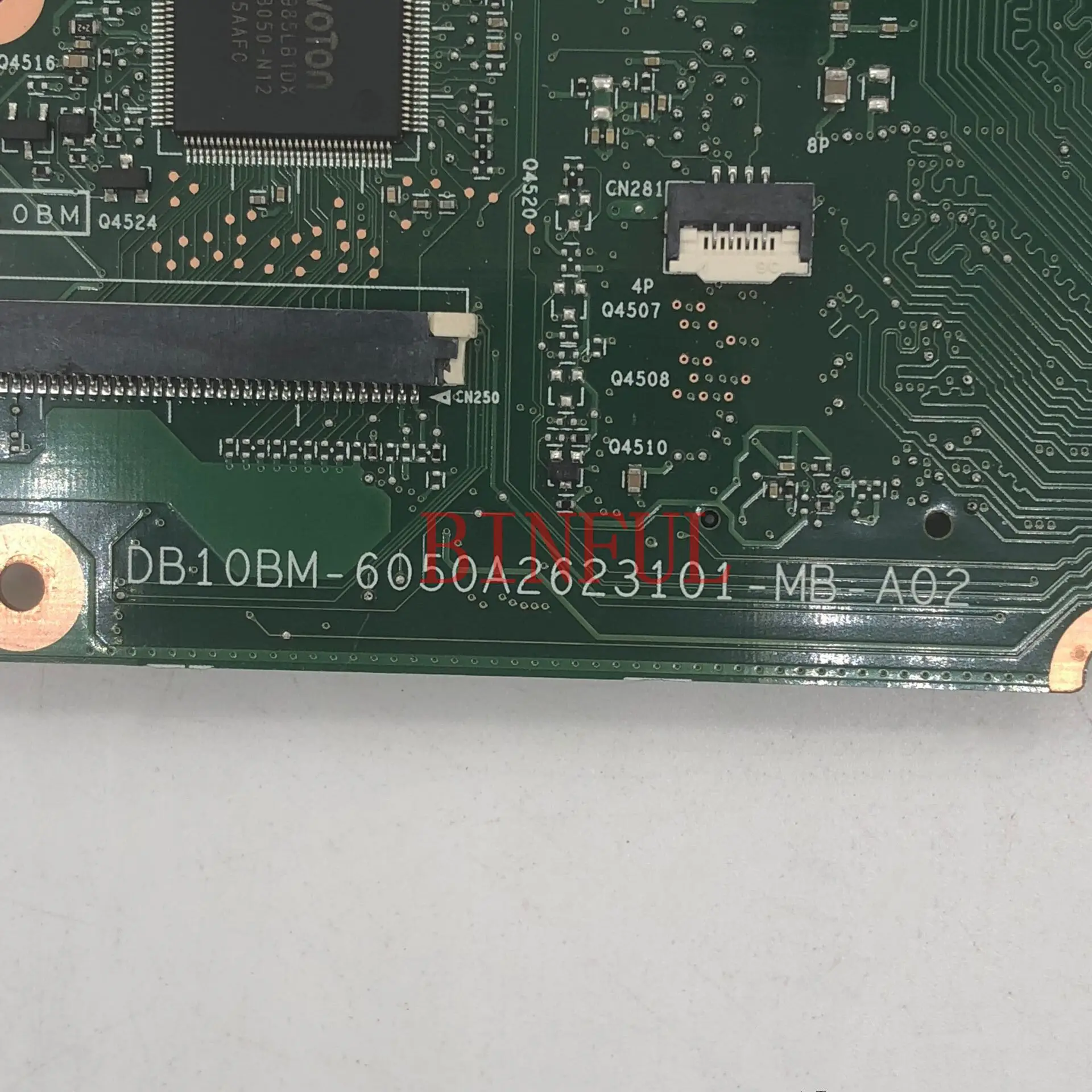 Материнская плата для ноутбука Toshiba C55 C50 C55A C55-A V000325170, материнская плата с процессором SR1SG N2820 6050A2623101-MB-A02, 100% протестированная, хорошо