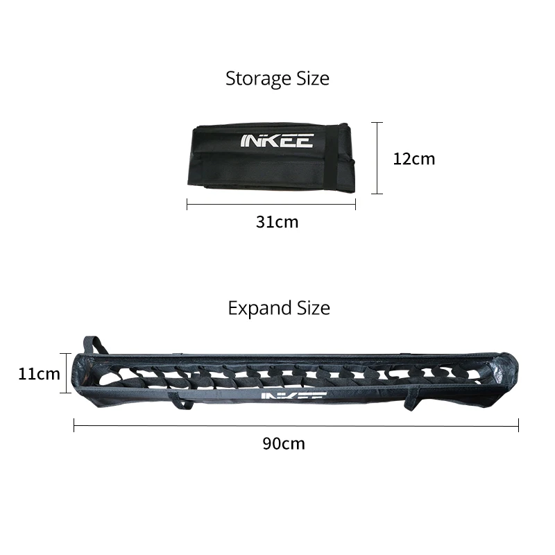 INKEE GCA30C GC12 GCA20U Air Tube LED Stick Light Accessory with Grid for Photography Video Lighting