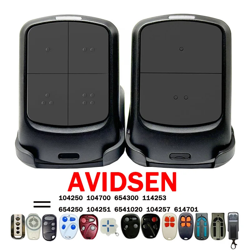 

AVIDSEN Garage Door Remote Control for Avidsen 104250 104251 104700 104257 654300 6541020 654250 614701 114253 Transmitter