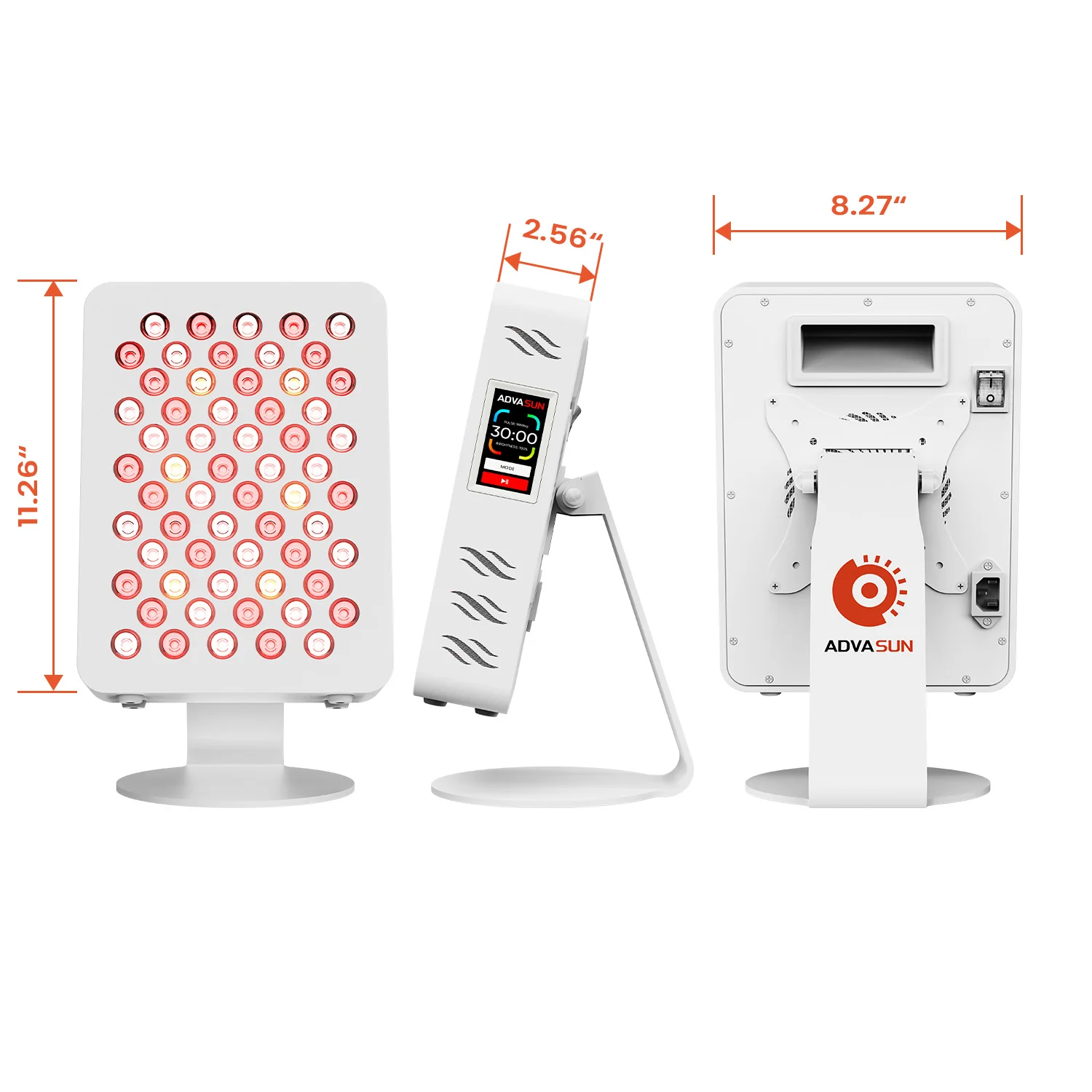 ADMin رقاقة مزدوجة لوحة العلاج بالضوء الأحمر مصباح ليد 5 أطوال موجية بالقرب من ضوء العلاج بالأشعة تحت الحمراء LED أجهزة التجميل لتجميل الوجه