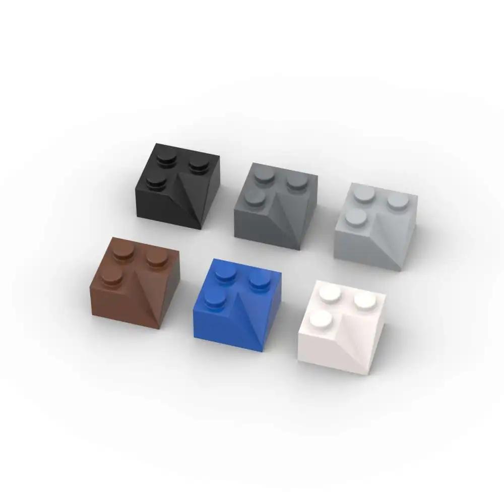 MOC-Kit de blocs de construction à angle concave, puzzle Paremploy3046 Slnegoing 45, jouets en brique, cadeaux d'anniversaire, livraison directe, 2x2, 10 pièces