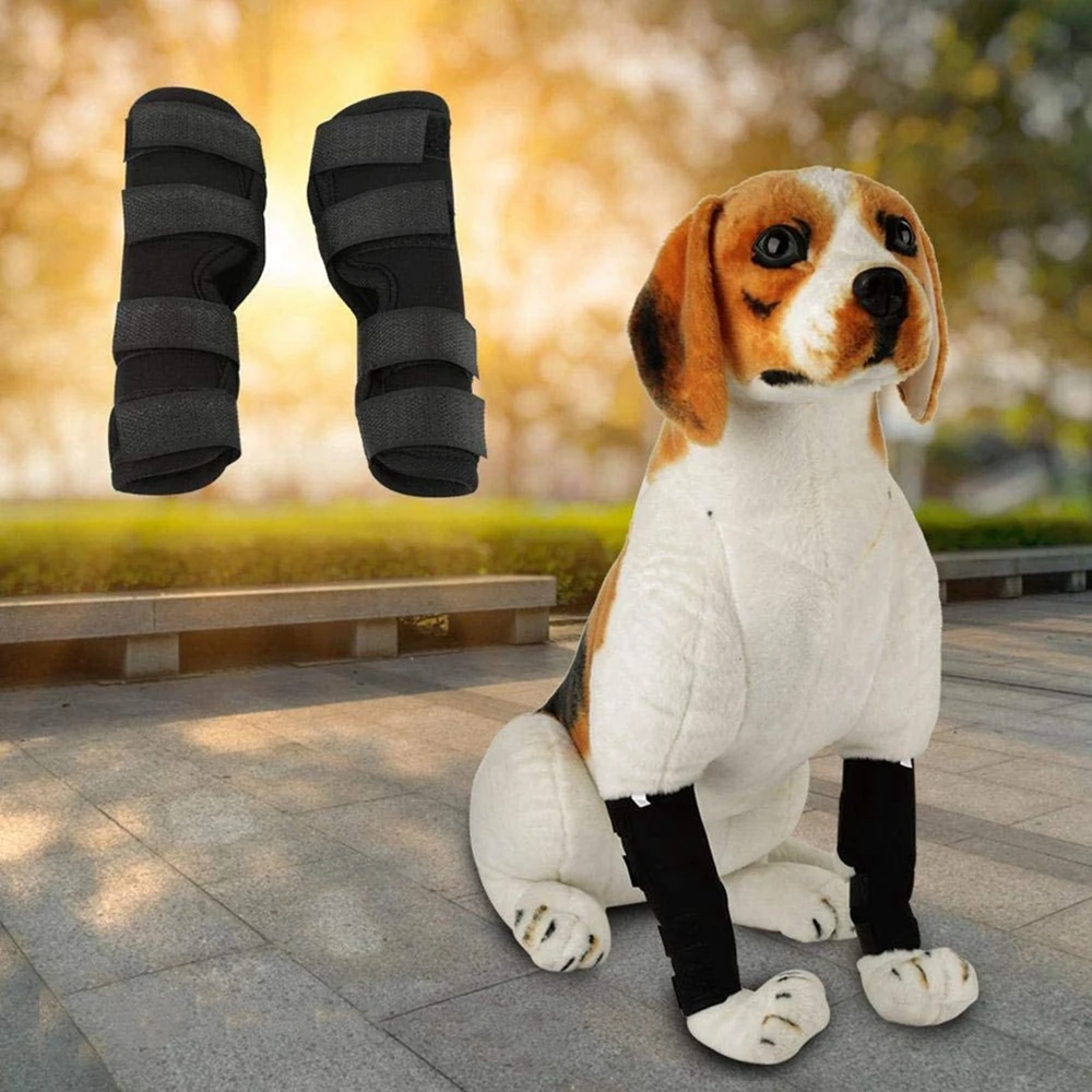 Injury Wrap Protector Joint Wrap Dog Support Brace Dog Supplies Pet Knee Pads Dog Wrist Guard Puppy Kneepad