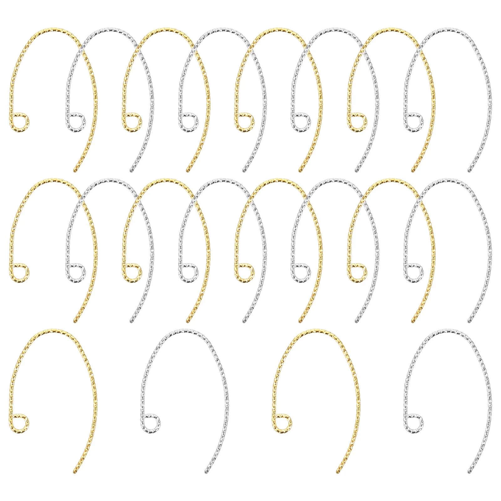 

40Pcs Earring Accessories DIY Metal Hooks Jewelry Making Supplies Handmade Dangle Earrings Findings Jewelry Making Findings