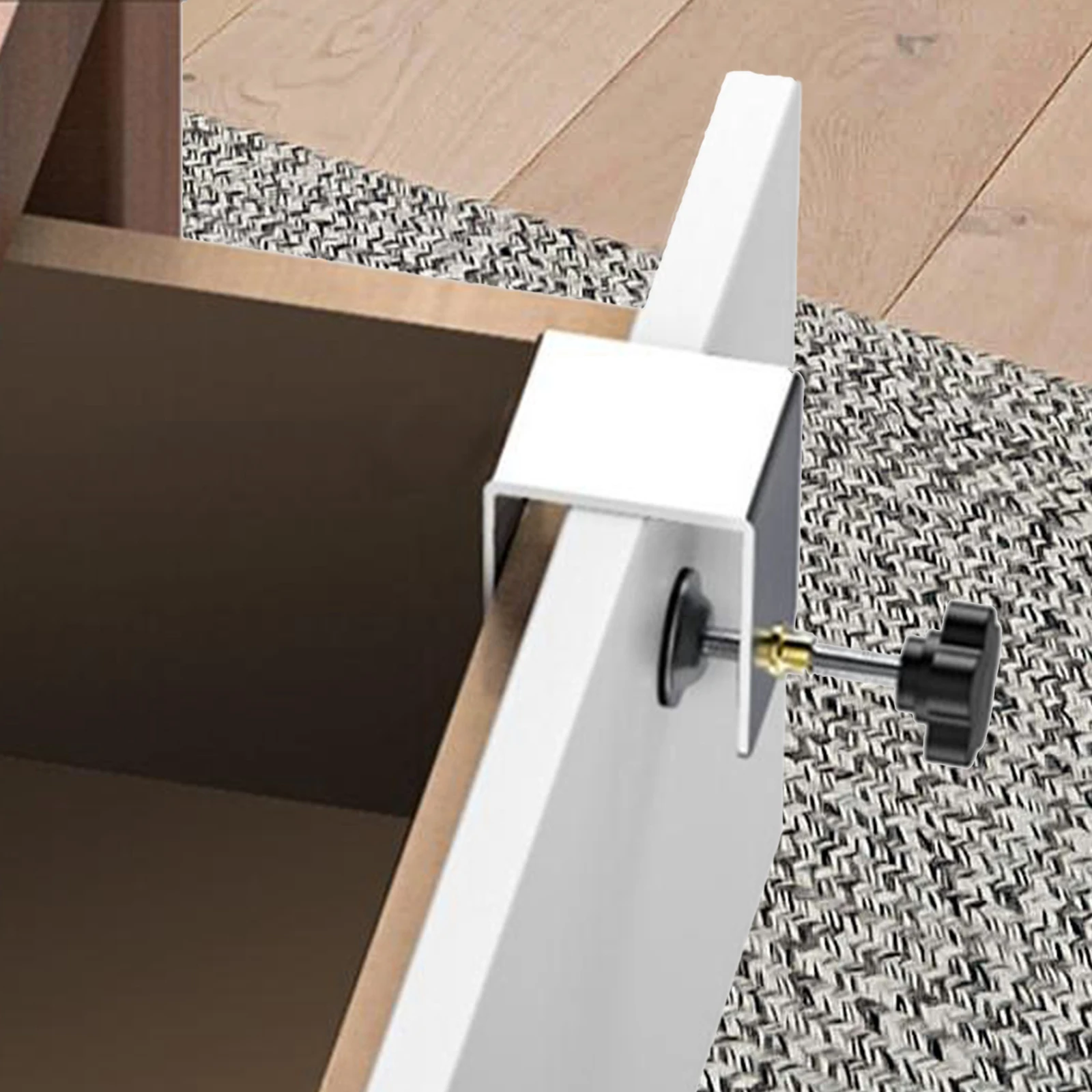 Portable Drawer Front Installation Clamps Carpenter Hardware Cabinet Hardware for Cabinet Drawer Mounting Repair Woodworking