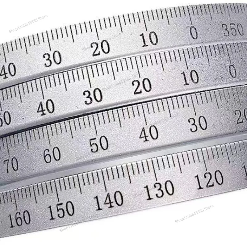 For 0-360 Grid Outer Diameter 125/150/100/80 Chrome Plated Steel 360 ° Dial
