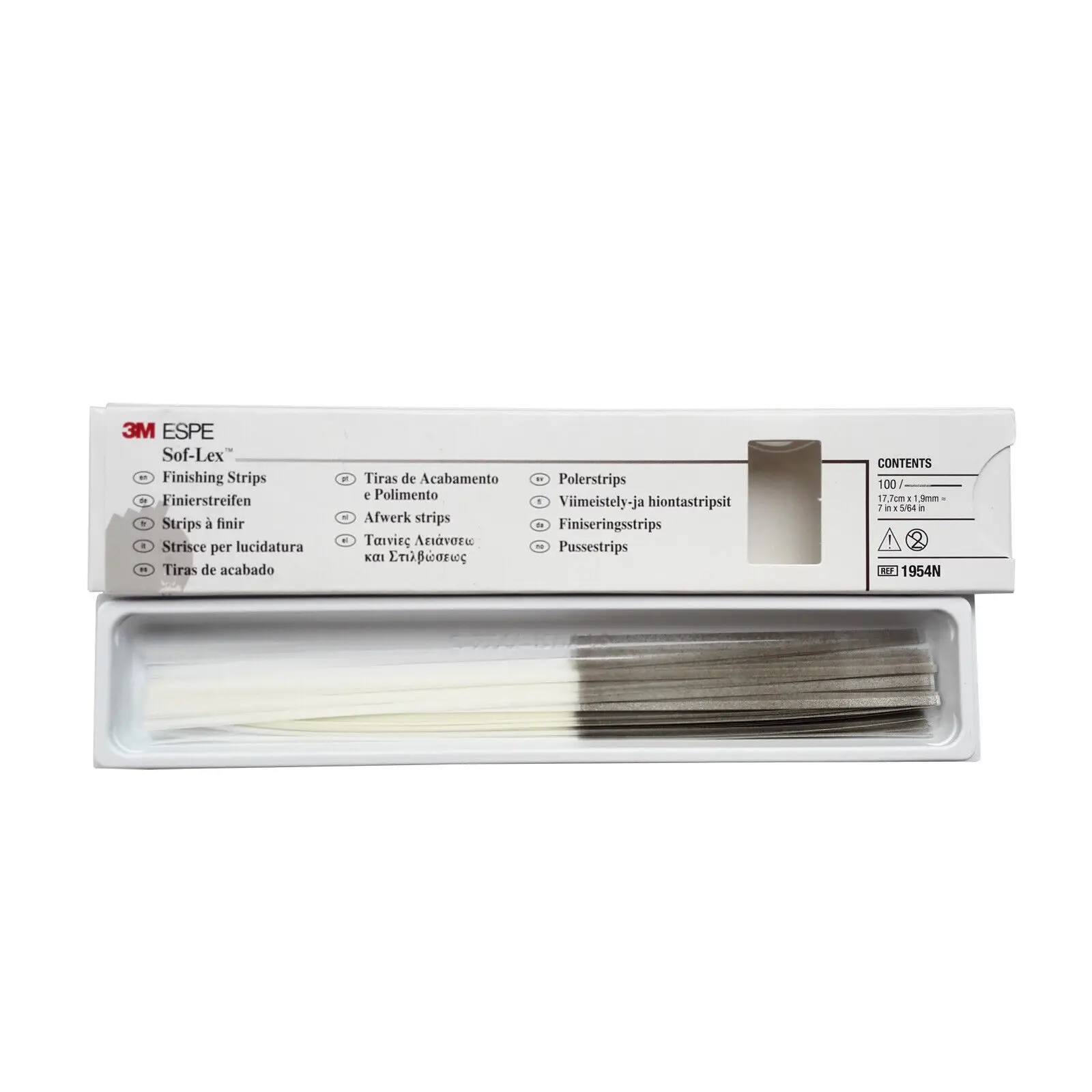 3M ESPE Sof-Lex Finishing Strips Dental Finishing Polishing Material For Grinding and Polishing of Dental Restorations 1954N