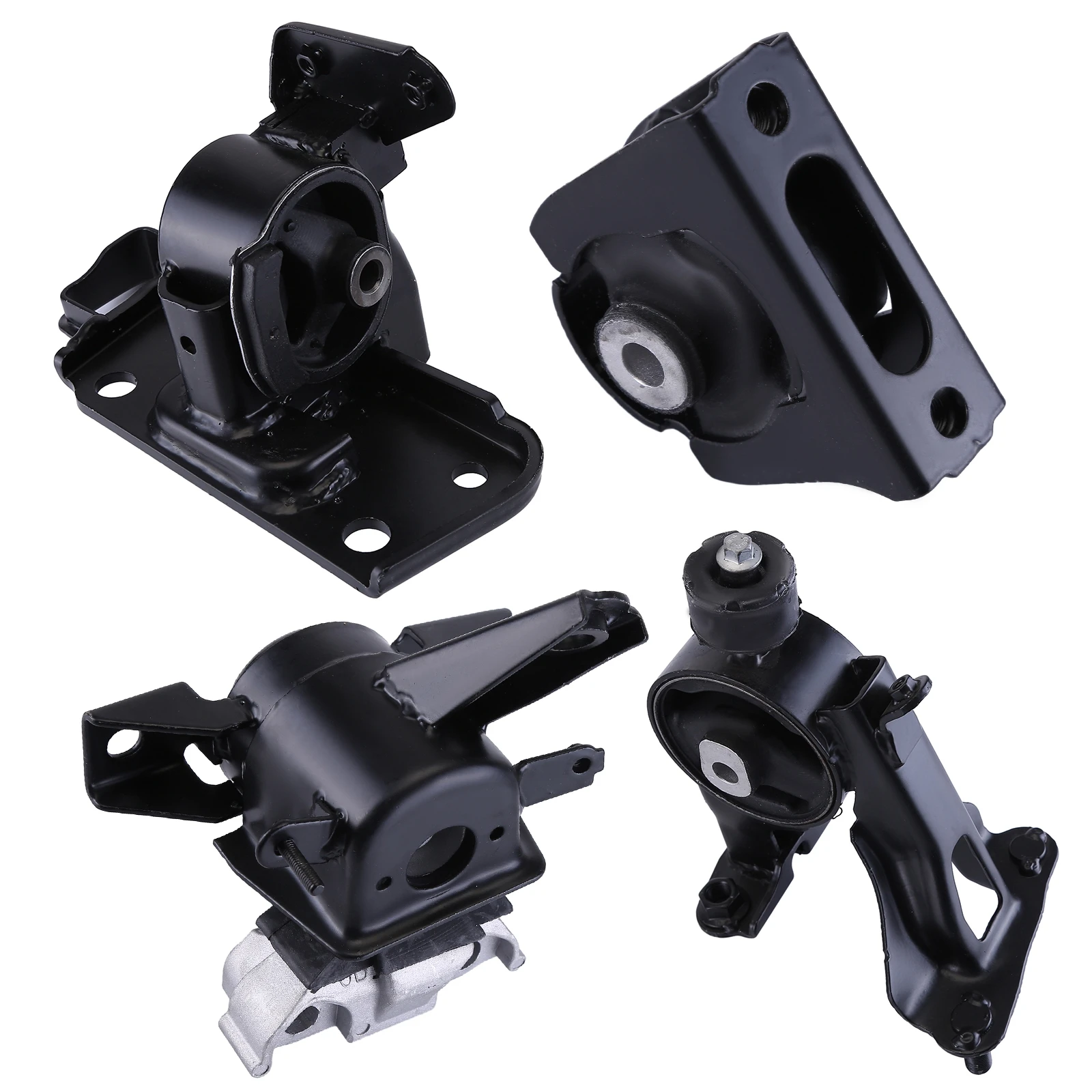 4Pcs Engine Support Compatible for 06-08 Toyota RAV4 2.4L Engine Support A6201 2 A62049HY A62050 A62064