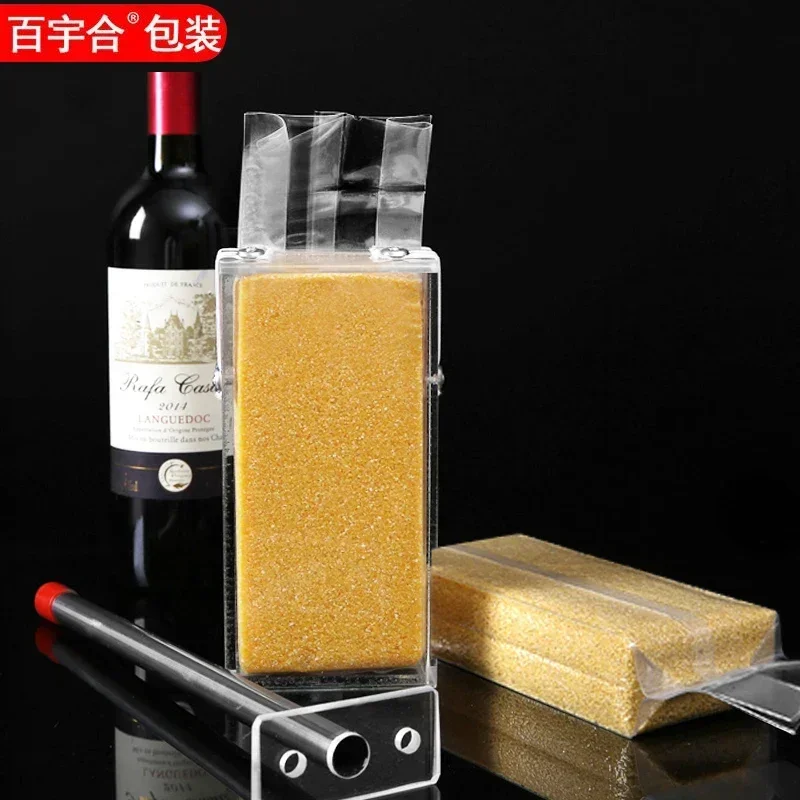 Acrylic Material Small Rice Vacuum Rice Brick Mold Vacuum Bag Mold for Miscellaneous Grains Vacuum Rice Brick Bag Forming Box