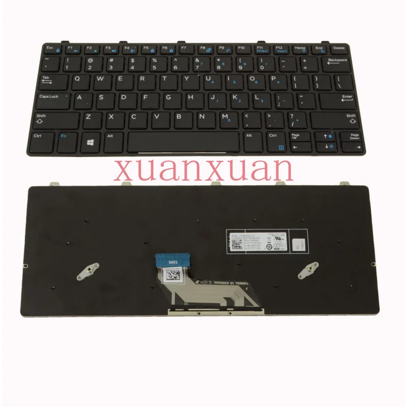 343NN FOR DELL Latitude 3180 3189 3380 Laptop Keyboard 0343NN