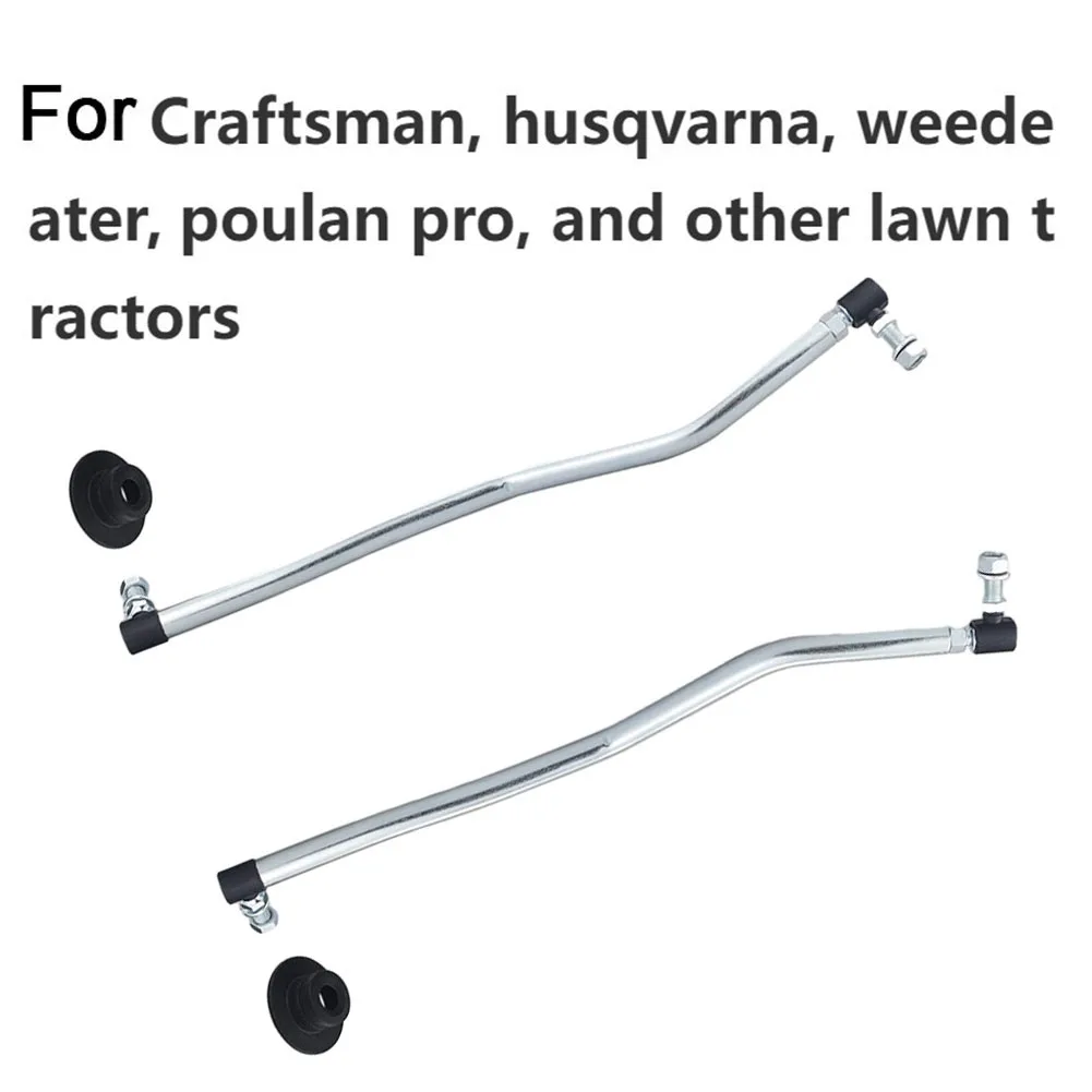 Attrezzatura da giardino Attrezzo Collegamento dello sterzo Leva dello sterzo Fascio di filtro Resistenza all'usura 1 pz Nero Argento Per Poulan