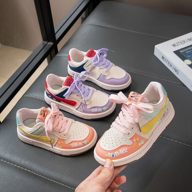 

Новинка 2024 года, детская повседневная обувь, детские кроссовки, баскетбольная спортивная обувь, кроссовки для мальчиков и девочек, детская обувь