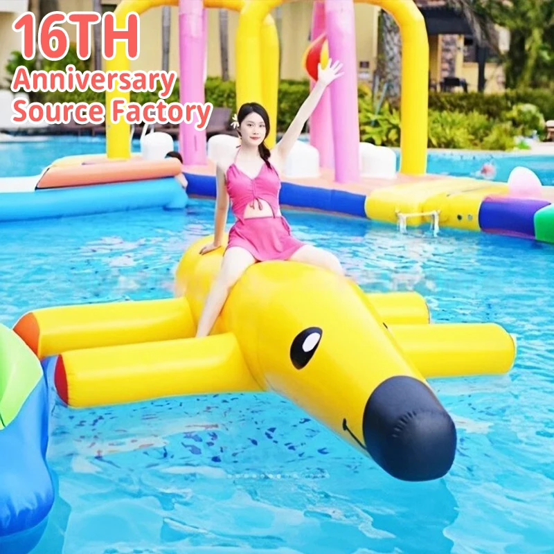 

Household Water Playground Kids Portable Mobile Inflatable Swimming Pool Floating Toy Summer Parties PVC Water Amusement Rides