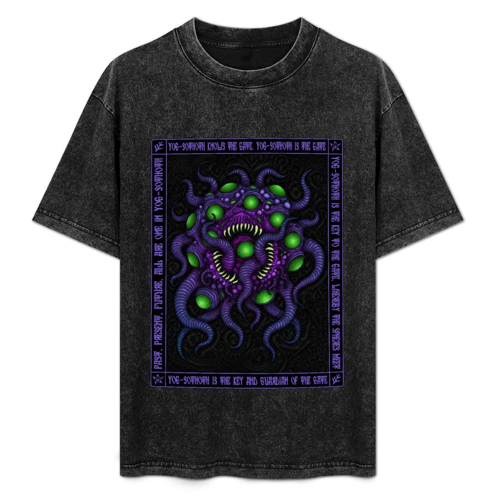 

Yog-Sothoth Icon - Azhmodai 2021 T-Shirt hippie clothes Short sleeve tee man t shirt men clothes