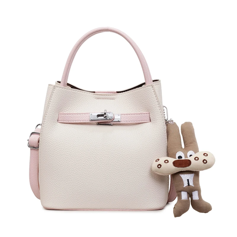 

Винтажная дизайнерская сумка для подгузников класса люкс для женщин, кожаная сумка через плечо, элегантная, минималистичная, стильная, с большой вместимостью