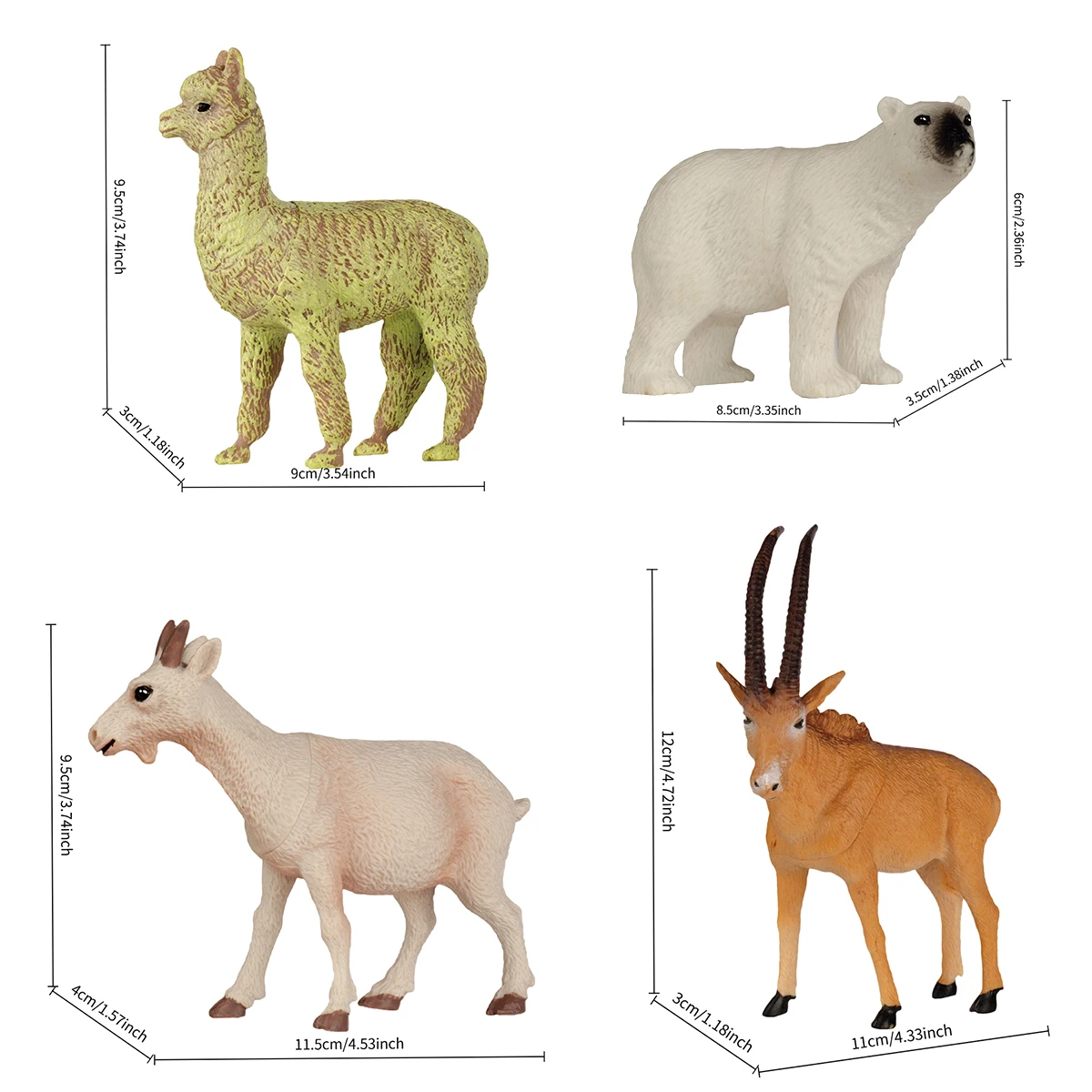 8 künstliche Tiermodelle |   Tiererkennungsspielzeug für Kinder |   Eltern-Kind-Interaktion |   Geburtstagsgeschenke für Kinder |   Heimunterricht Früherziehung Aufklärung |   Weihnachtsgeschenke für Halloween, Chanukka |   Eisbär Waschbär Antilope Eichhörnchen