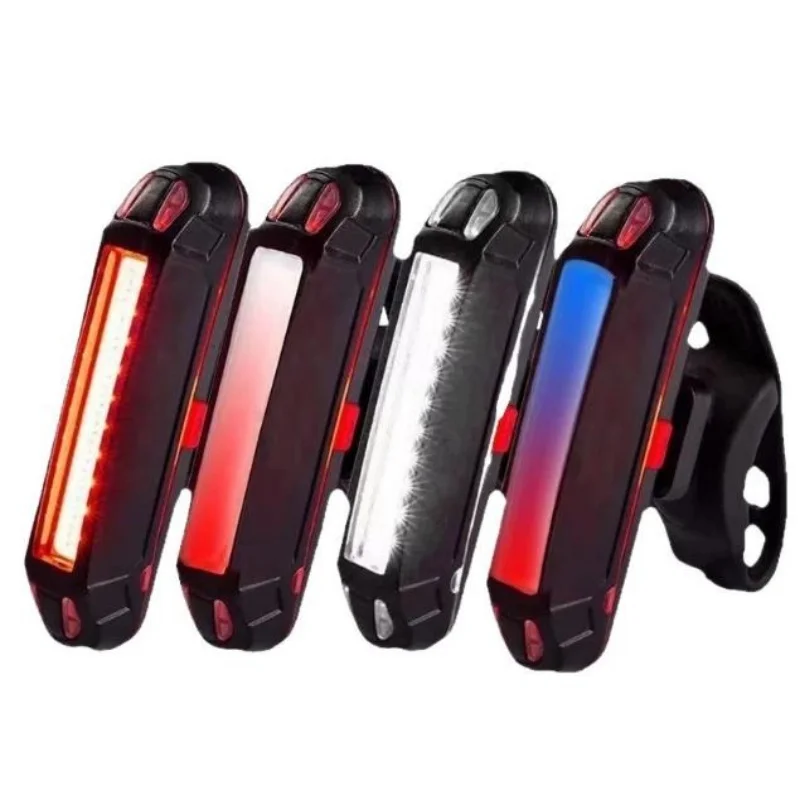 

ISURE MARINE Bicycle Taillights Super Bright USB Charging Taillights Mountain Bike Warning Taillights Bicycle Accessories