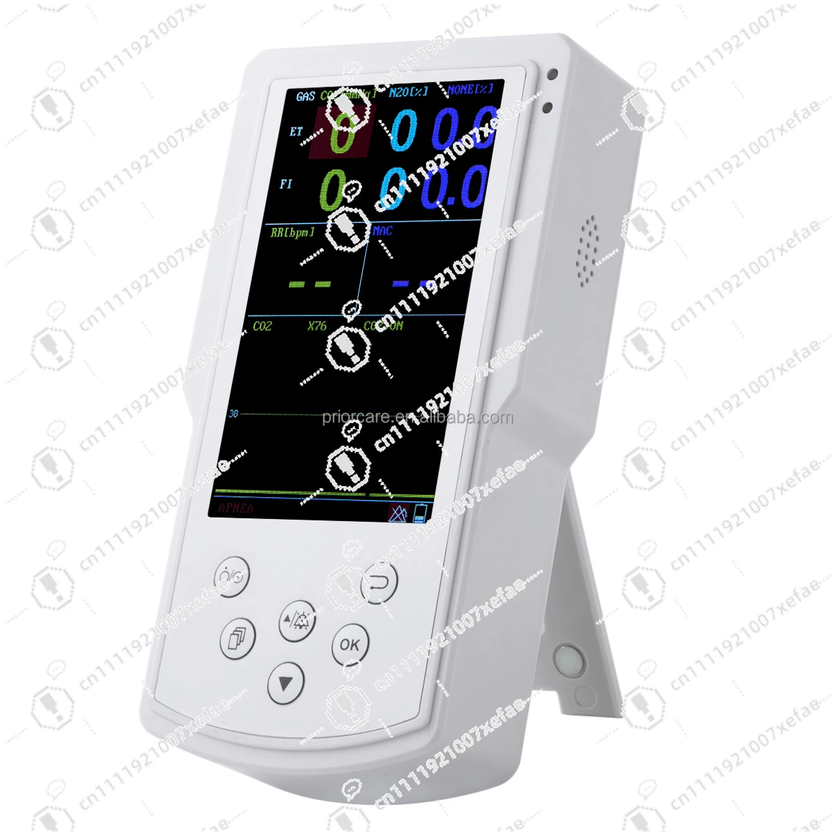 

Handheld veterinary instrument 5-inch FT display, multi-gas analyzer