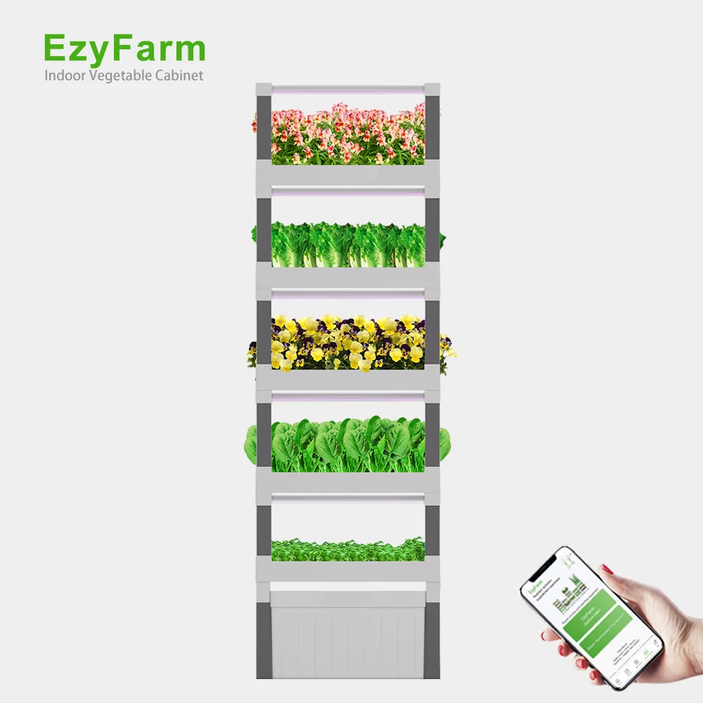 

Smart Iot Control Hydroponic Farming Vertical Plants Aquaponics Growing Systems Tanks