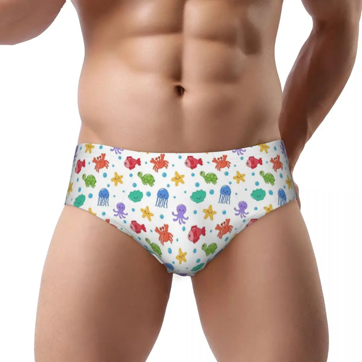 

Custom Mens Finding Nemo Wallpaper Anime Men Brief Panties Male Soft Underwear Underpants