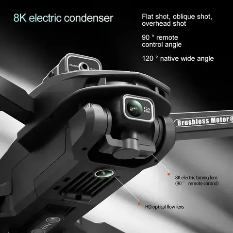 V168 Drone 8K 5G GPS Professional HD Aerial Photography Dual-Camera Omnidirectional Obstacle Avoidance Drone 2024 New 10 best sales v168 - №9